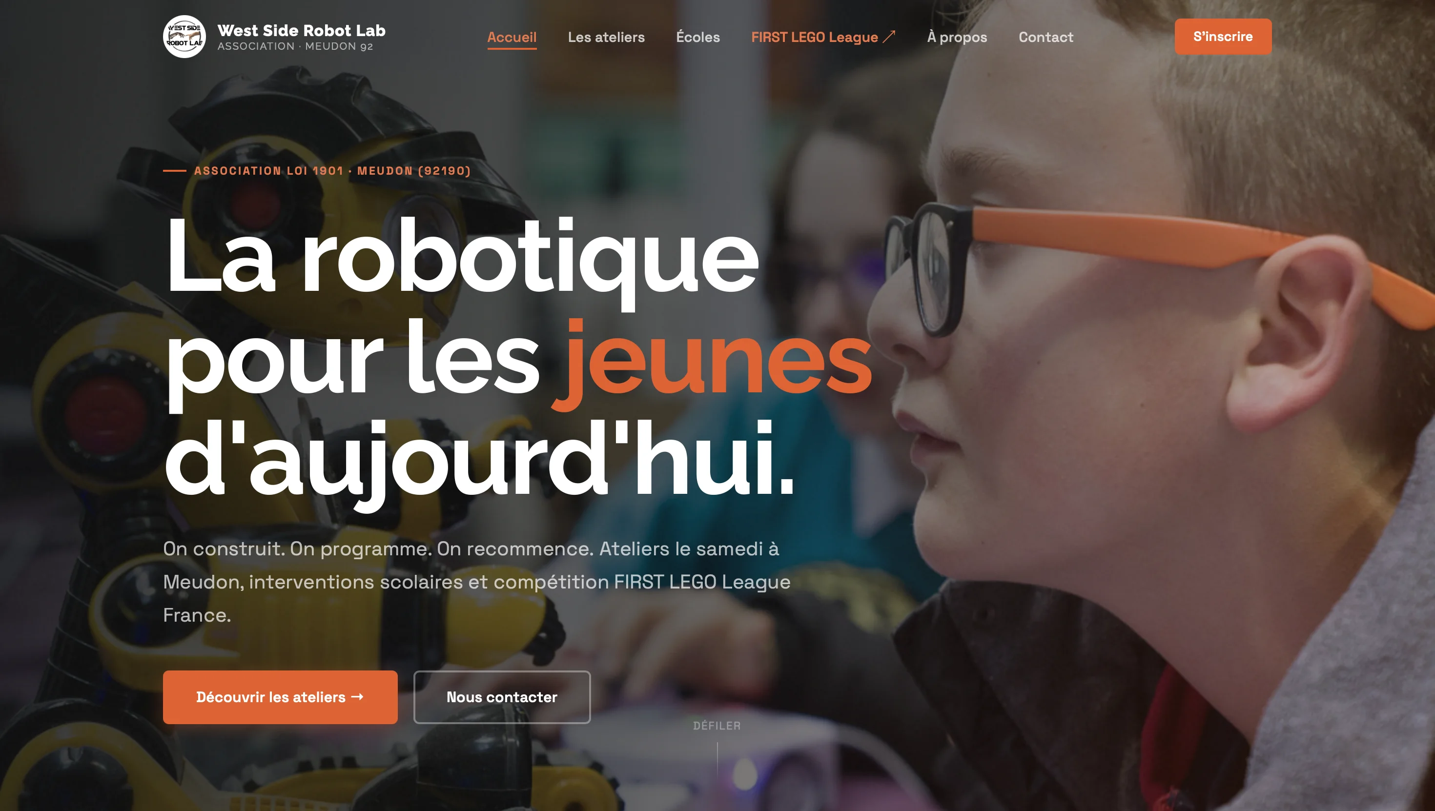 WSRL — aperçu du site